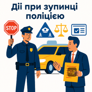 Пояснення щодо дій при зупинці поліцією та розшуку в ТЦК у 2026 році з порадами адвоката та законними правами водіїв в Україні