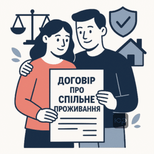 Договір про спільне проживання як найкращий захист майна у цивільному шлюбі, юридичні аспекти та уникнення майнових спорів в Україні.