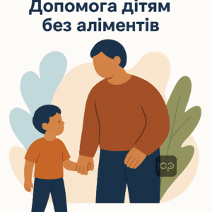Тимчасова державна допомога дітям без аліментів – захист прав дитини та підтримка держави у разі ухилення батька від сплати аліментів.