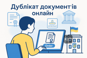 Як отримати дублікати документів за кордоном легко і легально з допомогою Мін'юсту та консульства України. Інструкції щодо замовлення дублікатів та їх легалізації для розлучення за кордоном.
