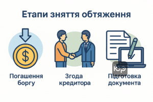 Послідовні етапи зняття обтяження з рухомого майна для правильного розпорядження майном без боргів та затримок