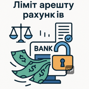 Обмеження арешту банківських рахунків у 2026 році відповідно до судової практики та прожиткового мінімуму в Україні, з акцентом на захист прав боржників.