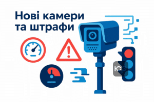 Нові камери фіксації порушень на дорогах в Україні у 2026 році, що контролюють швидкість та проїзд на червоне світло, зі збільшеними штрафами і можливістю оскарження.