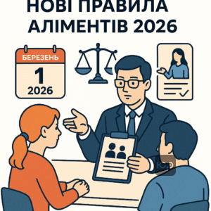 Відповіді на часті питання щодо аліментів і розлучень у 2026 році з інформацією про нові правила, строки укладення договорів, оплату та штрафи.