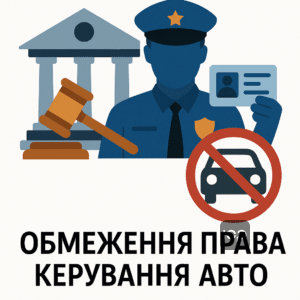Процедура обмеження права керування авто під час мобілізації в Україні та судове рішення ТЦК