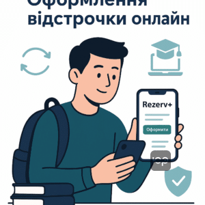 Процедура оформления отсрочки от мобилизации для студентов через приложение Резерв+, упрощенная цифровая процедура получения отсрочки.