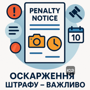 Основні моменти постанови про штраф від камер у 2026 році, включно з деталями порушення, терміном оскарження 10 днів, та юридичними нюансами для водіїв.