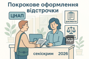 Як оформити документи для відстрочки від мобілізації опікунам у 2026 році через ЦНАП з покроковою інструкцією та юридичною підтримкою.
