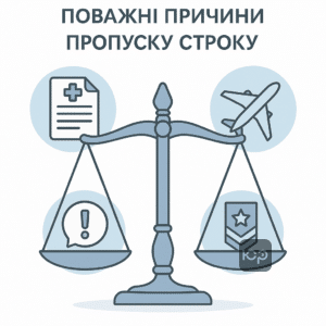 Пояснення поважних причин пропуску строку у спадщині для суду, включаючи хворобу, перебування за кордоном, необізнаність про смерть та військову службу. Інструкції для успішного подання позову.