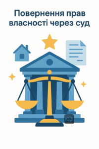 Перемога у поверненні права власності через суд у складній судовій справі з участю адвокатського бюро, що скасувало незаконну реєстрацію нерухомості