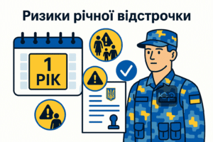 Умови та ризики річної відстрочки від мобілізації для військових контрактників в Україні: важливість швидкого звернення до комісії та оформлення офіційних документів.