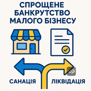 Огляд змін у процедурі спрощеного банкрутства для малого бізнесу та ФОП відповідно до закону №15004, що вводить механізми санації та ліквідації в Україні для підтримки підприємців.
