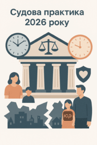 Актуальні судові практики 2026 року щодо розлучень з полоненими та безвісти зниклими, скорочення строків і захист сімейних прав у воєнний час.
