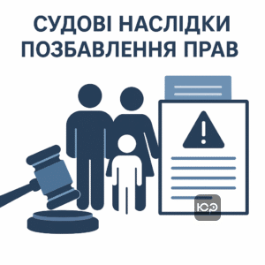 Правовые последствия и судебная практика по делам лишения родительских прав в Украине, включая потерю прав на воспитание и общение с ребенком, а также правовое представительство.