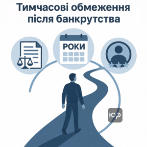 Обмеження та тимчасові наслідки після визнання банкрутом фізичної особи в Україні, включаючи заборону повторного банкрутства та вимоги повідомлення кредиторів.