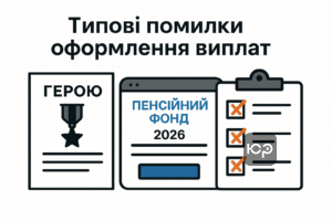Типові помилки при оформленні виплат сім'ям героїв у 2026 році: відсутність офіційного підтвердження, неправильне подання документів, відсутність заяви на перерахунок