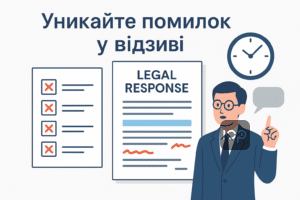 Поширені помилки при складанні відзиву на позов про стягнення боргу: емоційні заперечення, відсутність доказів, прострочення строків та неправильне оформлення документа.