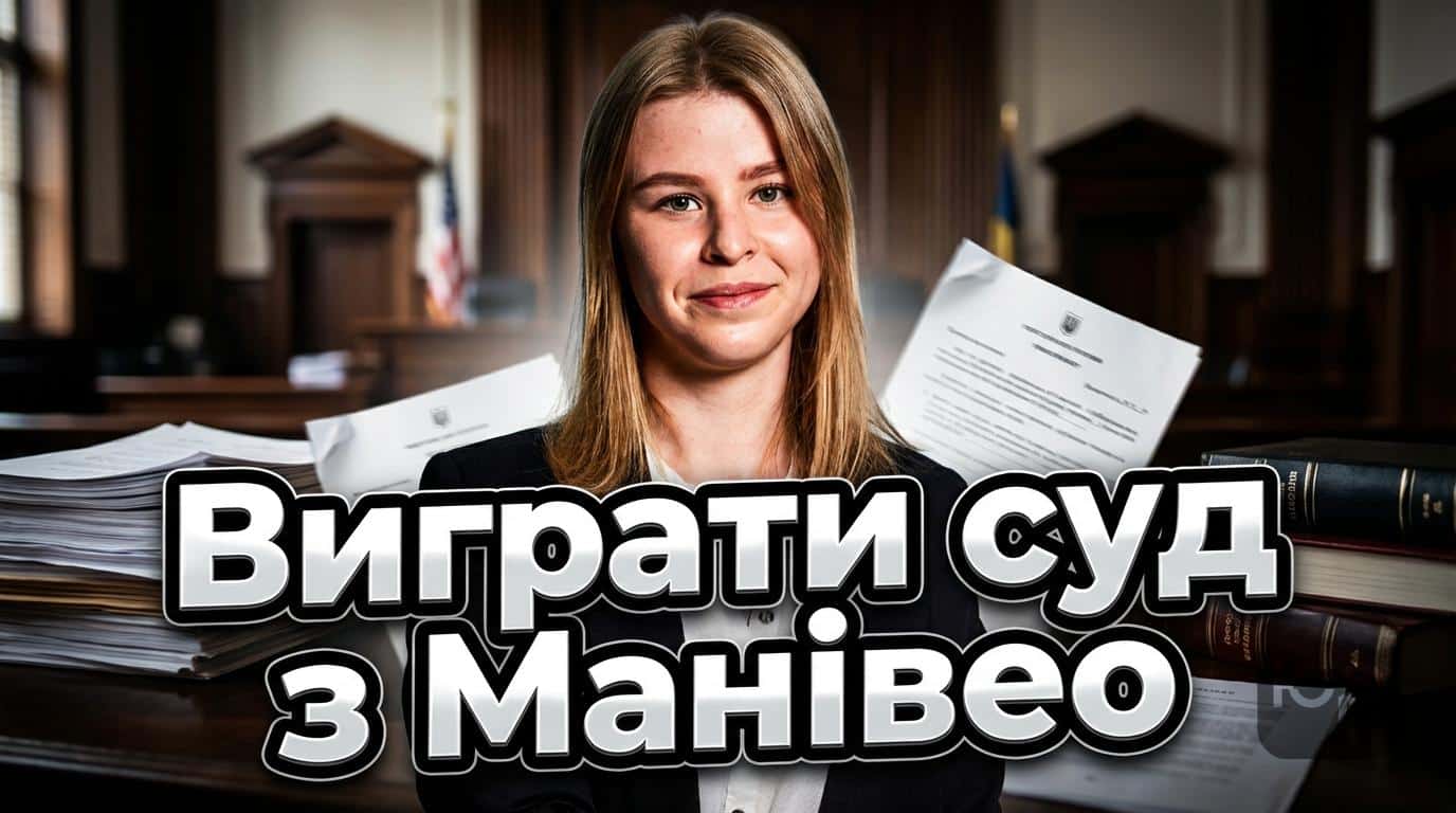Виграти суд з Манівео