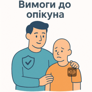 Опікунство над недієздатною особою: вимоги до кандидата, юридичні обмеження та права, що регулюють процедуру опіки.