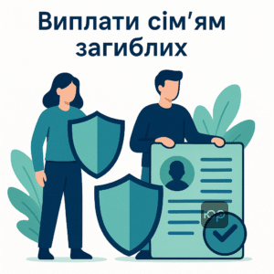 Інформація про виплати сім'ям загиблих захисників України за постановою КМУ №168, включно з сумами допомог та вимогами щодо перевірки документів.