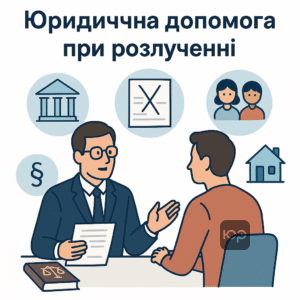 Комплексное юридическое сопровождение расторжения брака адвокатом, включая консультации и защиту прав в спорах относительно детей и имущества, с учетом иностранных граждан