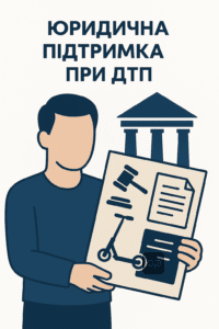 Практичні поради щодо подачі позову та судового процесу після ДТП з електросамокатом, юридичні документи та судова підтримка для відшкодування збитків
