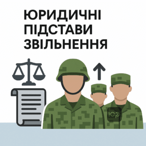 Юридичні підстави для звільнення військовослужбовців під час воєнного стану згідно з українським законодавством