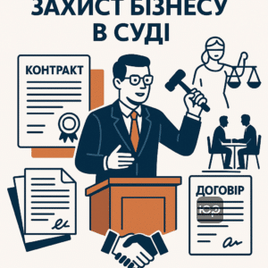 Комплексная защита бизнеса в суде с поддержкой адвоката хозяйственного права: юридическая консультация, правовой анализ, претензии и представительство в суде для успешного урегулирования споров.