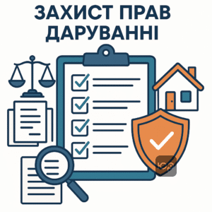 Чек-лист для захисту прав при даруванні нерухомості: перевірка боргів, обтяжень, судових справ і юридична консультація для безпечної передачі нерухомості.