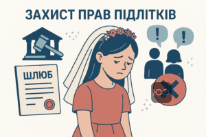 Обговорення законодавства про шлюб з 14 років, суспільний резонанс і судова практика в Україні із акцентом на захист прав підлітків.