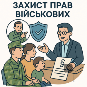 Юридическая помощь военным и их семьям по защите прав от коллекторов во время войны, консультации и подача заявлений для кредитной защиты.