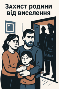 Історія звернення до адвокатського бюро для захисту родини від виселення банком за заочним рішенням суду, захист єдиного житла позичальника