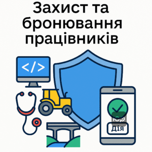 Опис нових правил бронювання від мобілізації в Україні для ключових секторів економіки у 2024-2025 роках, що допомагає зберегти роботу та забезпечує захист працівників через онлайн-подачу через Дію.