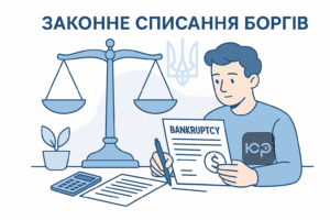 Персональне банкрутство в Україні: законна процедура списання боргів відповідно до Кодексу України з процедур банкрутства, що допомагає громадянам реструктуризувати або звільнитися від фінансових зобов’язань.