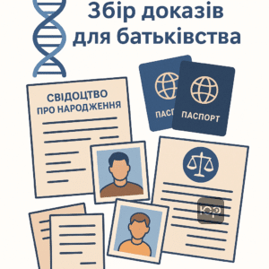 Збір доказів у справі про встановлення батьківства: ключові документи та свідчення для судового процесу