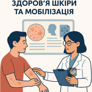 Отсрочка от мобилизации из-за болезней кожи: профессиональная помощь в документировании кожных заболеваний для получения официального решения военно-врачебной комиссии.