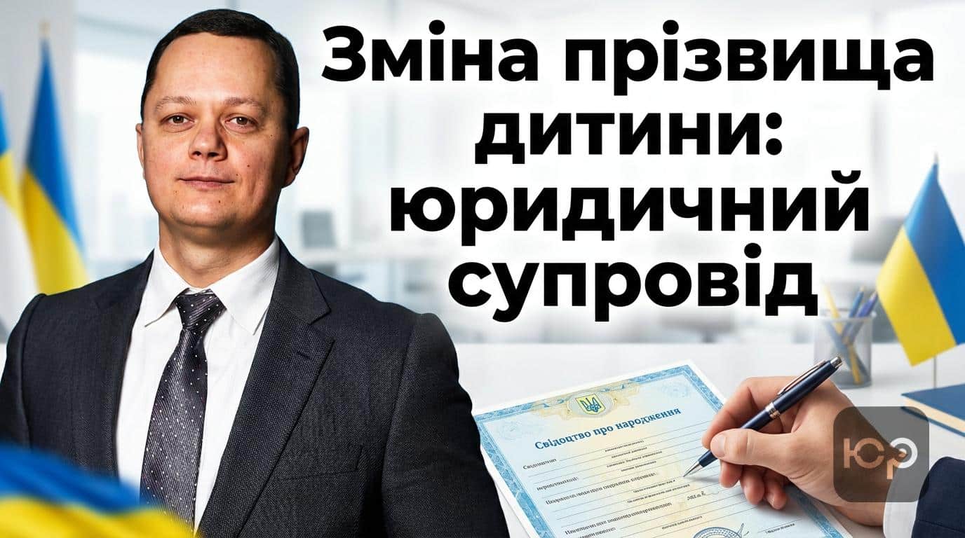 Зміна прізвища дитини у свідоцтві про народження: покрокова інструкція