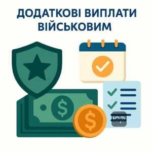 Інформація про додаткові виплати військовослужбовцям: компенсація за невикористані дні відпустки та речове забезпечення, фінансовий розрахунок при виключенні зі списків частини.