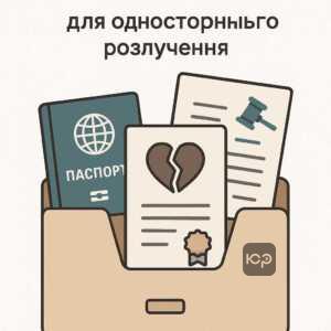 Перелік необхідних документів для одностороннього розлучення і важливість правильного оформлення позову для судового розгляду.