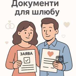 Які документи потрібні для реєстрації шлюбу: основний перелік для подачі заяви на шлюб у зрозумілому форматі.