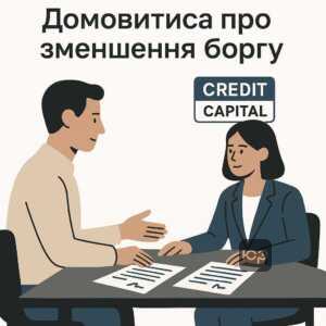 Покрокова стратегія домовленості з Кредит Капітал про зменшення заборгованості з урахуванням юридичних та фінансових аспектів