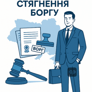 Примусове стягнення боргу в Україні: законний механізм повернення коштів за допомогою адвоката по всій Україні, включно з рішенням суду та виконавчими документами.