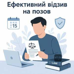 Як підготувати ефективний відзив на позов банку: поради щодо оформлення юридичного документа вчасно для захисту фінансів клієнта від безпідставних банківських вимог, з урахуванням строків і законодавства України.