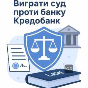 Этапы защиты прав в суде против Кредобанка, включая анализ кредитного договора, выявление незаконных штрафов и представительство интересов в суде.