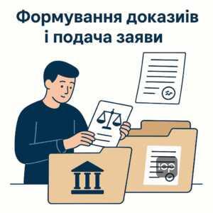 Порядок підготовки документів для суду: формування доказової бази, декларації майна, довідки про доходи та сувора територіальна підсудність відповідно до Кодексу України