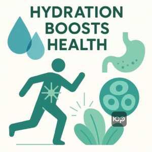 Вплив правильного питного режиму на покращення фізичного здоров'я, включаючи травлення і клітинні функції