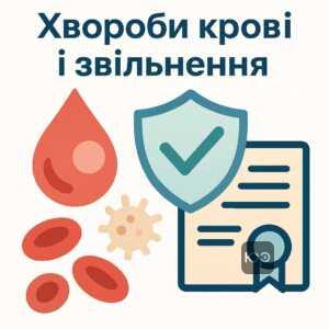 Правовое регулирование увольнения от военной службы из-за заболевания крови в Украине, перечень болезней крови, дающих право на отсрочку или увольнение по мобилизации