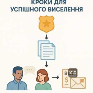 Покроковий алгоритм дій для підготовки до примусового виселення: юридичні поради, збір доказів, звернення до поліції та сусідів, оформлення необхідних документів для успішного судового процесу.