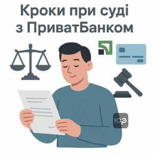 Пошаговые действия при подаче ПриватБанком иска в суд за долг по кредитной карте, как действовать при получении повестки и проверке документов.