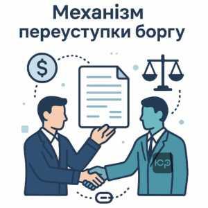 Пояснення механізму переуступки боргу та ролі кредиторів Онлайн Фінанс у факторингу з акцентом на юридичний захист позичальників в Україні.